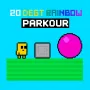 In 2D Obby Rainbow Parkour, there is no complicated plot or lengthy quests. Instead, you will be drawn into a colorful adventure where the only goal is to survive and reach the finish line.