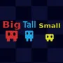 Big Tall Small is a clever platform game where size can change the way a level is solved. Step into the trio and find the right path to the exit. Start playing and uncover each character’s role!
