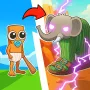 Brainrot Evolution Online is a free online game where you will embark on a journey of unexpected evolution. In this colorful world, players control strange Brainrot creatures, collect fruits and mushrooms to increase their strength.