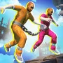 Chained Together: Escape Parkour is a 3D parkour adventure game where two chained prisoners must climb through a dangerous world to find their way to freedom. Get another partner and begin your escape! 