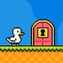 Duck Duck is a challenging platformer where players control a small but brave duck, crossing dangerous lands lurking with deadly studs. The only goal: get the key and pass the door leading to the next level.