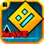 Geometry Dash Wave is a very engaging game; you only need to press 1 button to overcome the challenge. 