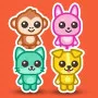 Pets Park is a colorful multiplayer platform game that puts cute animals into a series of playful jumping challenges.