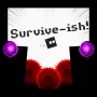 Survive-ish is a challenging speedrunning platformer where you control a small square, jumping from platform to platform to reach the gate. 