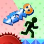 Vex 8 is a challenging platform game built around quick movement, dangerous traps, and precise jumps. Step into the course and begin the next Vex challenge!
