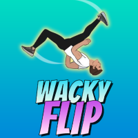 Wacky Flip is a humorous ragdoll physics simulation game where you control the character to perform unique jumps, flips, and landings between buildings.
