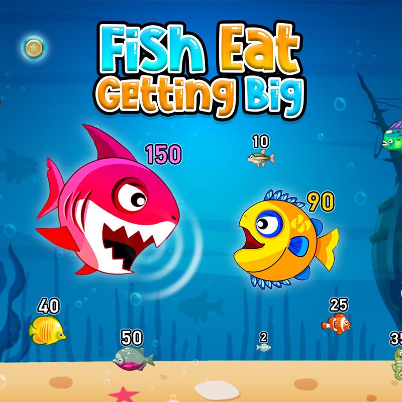 Fish Eat Getting Big