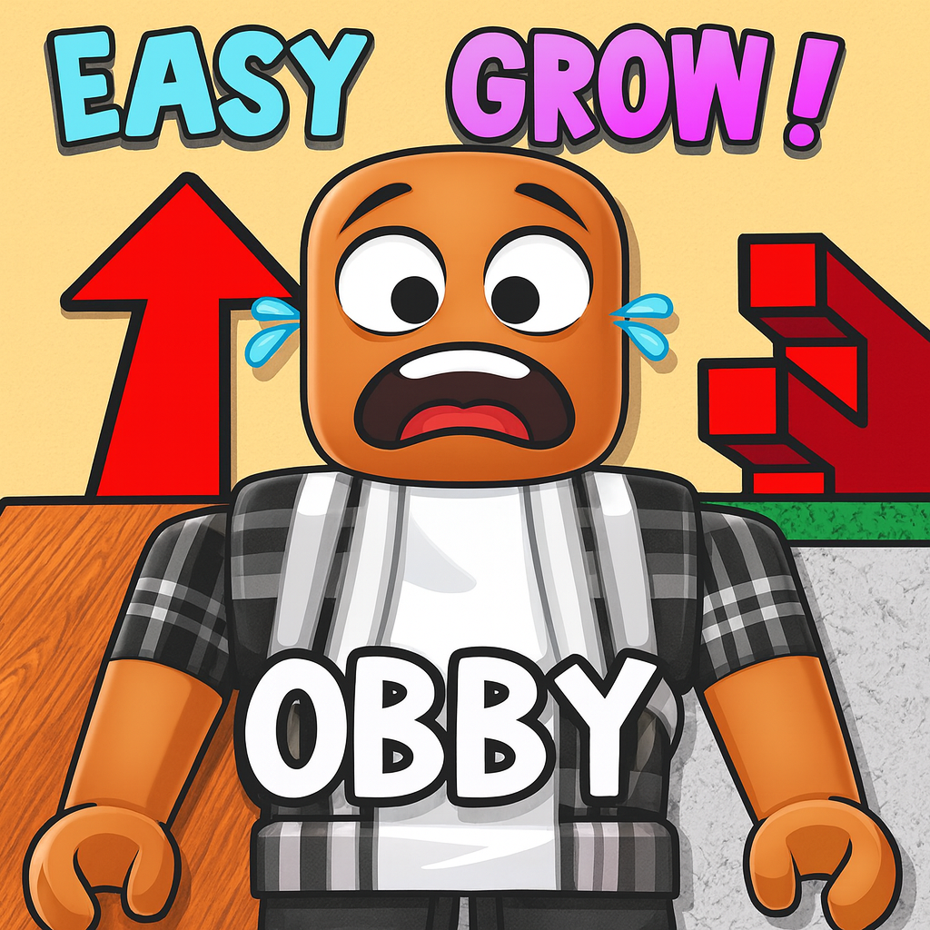 How to play Easy Grow! Obby