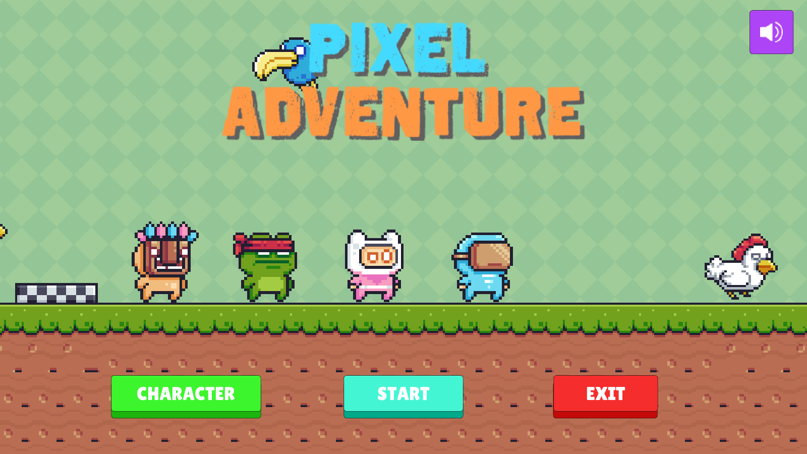 How to play pixel adventure