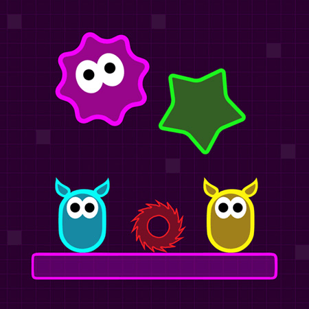 How to play Neon Slimes