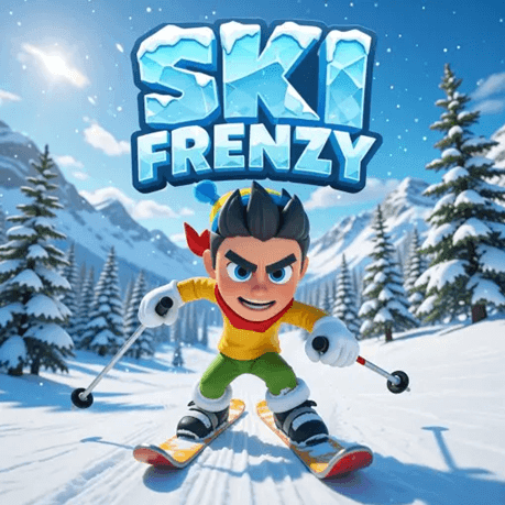 How to play Ski Frenzy